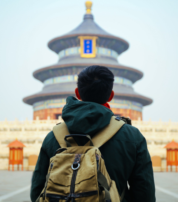 Student visiting China