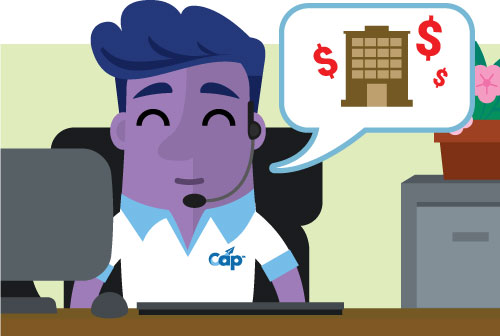 CAP representative responding to emergency