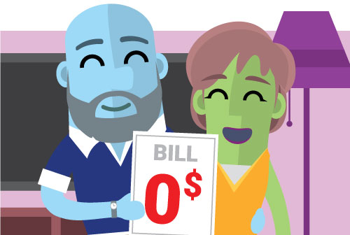 Couple's hotel bills covered by CAP